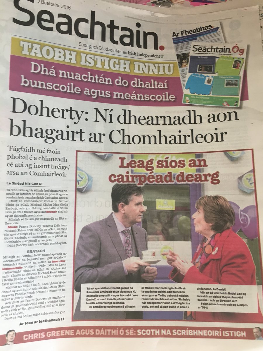 Noreendarcy's tweet photo. Beidh Cupan tae agus Failte ar fail do #danielodonnell trathnona amarach @RosnaRun 8.30pm @TG4TV! Na chaill an chlar eagsul seo. Mile buiochas @SeachtainNuacht @Independent_ie #XLshop #rnar https://t.co/pjWipiQOfU