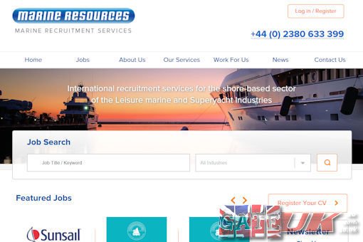 gateuk.com added : Marine Resources - Marine Resources recruit into the shore based leisure marine & superyacht industry. Latest shore based leisure marine jobs & super... (gateuk.com/detail/marine-…)  #MartimeJobs