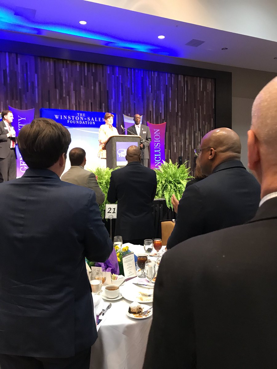 jeriyoungWSJ's tweet photo. Former Winston-Salem police Chief Barry Rountree has won the @wsfoundation’s highest honor, the Winston-Salem Foundation Award. #wsjournal #wspd https://t.co/qEW0GqmeW9