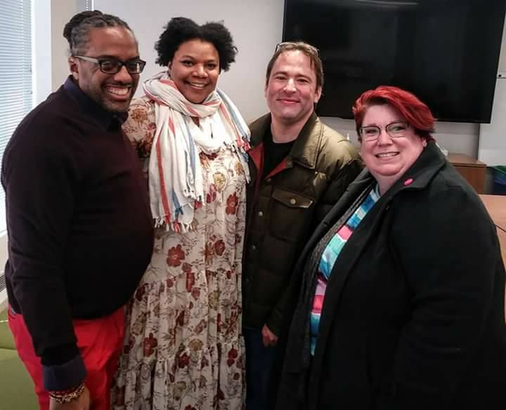 EDITatNU's tweet photo. We were thrilled to be help convene the inaugural #BisexualHealth Task Force meeting along with @AIDSChicago. Read about how community leaders, like our own @laurenbbeach, are coming together to address disparities in the #Bisexual community >> https://t.co/9kpOifR0pI https://t.co/pltpb3APDu
