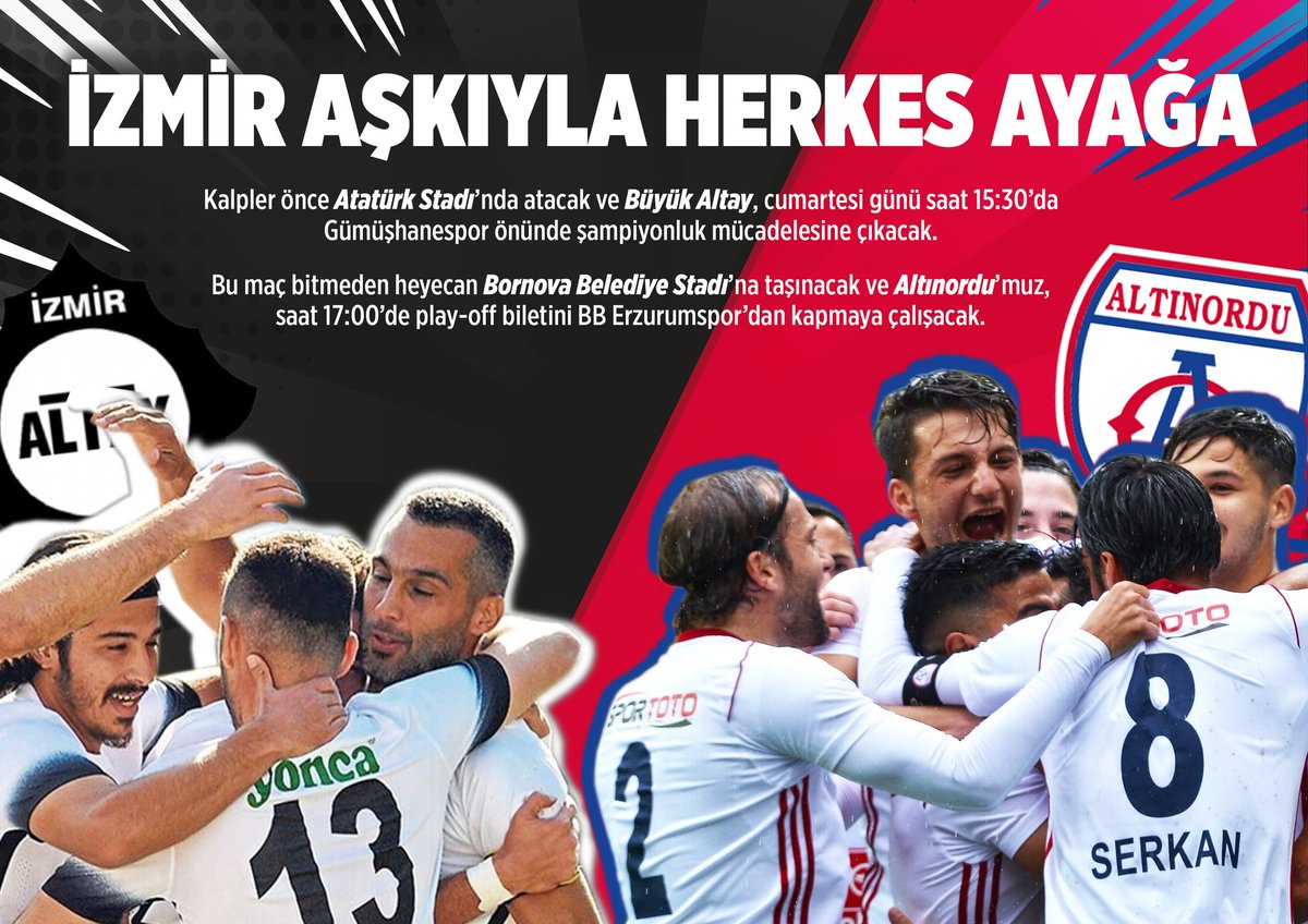 AltinorduFK's tweet photo. Rengin ne olursa olsun #İzmirAşkıylaHerkesAyağa

#BüyükAltay
#Altınordu https://t.co/7Ut11xsn4U