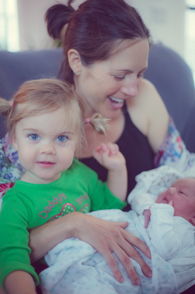 NeilRampe's tweet photo. @alannarizzo Everyone is doing great &amp; Liv is already a great big sister to Gia!! https://t.co/qj4tTvN5f5