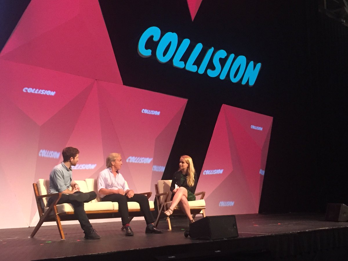CommonSense's tweet image. Our CEO @jimsteyer with @tristanharris and @AlyssaNewcomb on Center Stage at #CollisionConf, talking #TruthAboutTech. #Collision2018