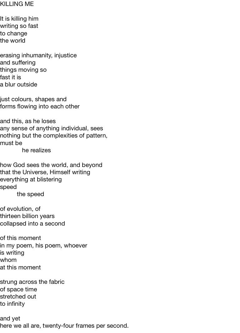 ZeroGravitypoet's tweet image. #MadeInNotability KILLING ME @drdamiang @damian2649 #poem #poetry #writing