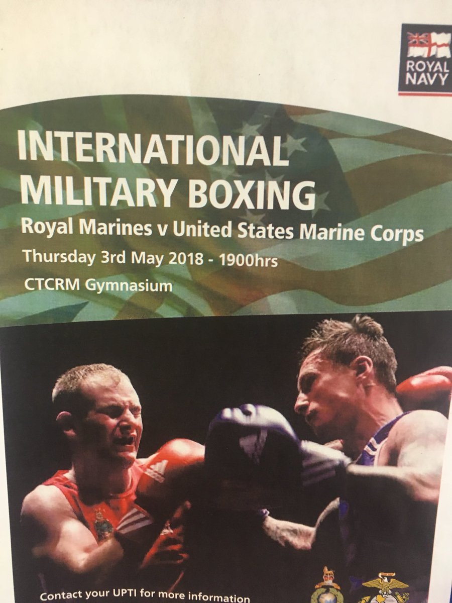 CommandoTRG's tweet photo. Big day tomorrow at @CommandoTRG international boxing!! RM v USMC 🥊 watch this space for the live feed link 🥊 https://t.co/FxYuQBWrAe