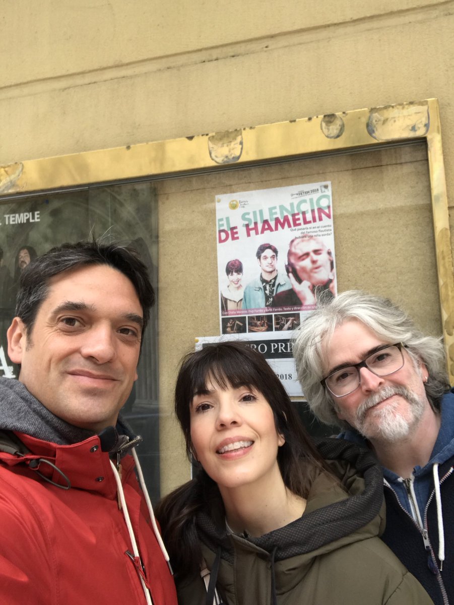 A punto para la segunda representación de #elSilenciodeHamelin en el #Teatro Principal de #Palencia
Gracias por la buena acogida del público y del personal del teatro.
<a href="/LecracPalencia/">LECRAC PALENCIA</a>