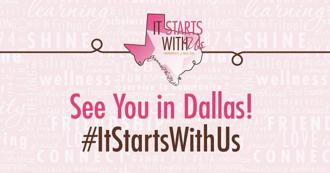 GPBRegion1's tweet photo. TODAY is the last day for early bird registration prices and to submit delegate credentials for #Convention2018!

Be sure to get your forms in so your delegates can vote in #Dallas. 

#ItStartsWithUs #GammaPhiBeta #GammaPhi https://t.co/mEftP9Y0IO
