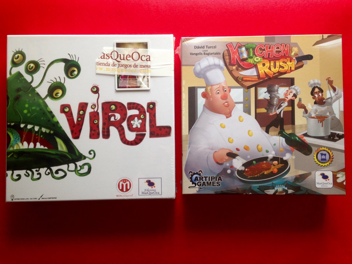 NotInMyGame_'s tweet image. Nos acaban de llegar estos 2 grandes juegos que publica @MasQueOca en castellano ¡Viral y Kitchen Rush! ¡Próximamente en el canal! #Viral #KitchenRush