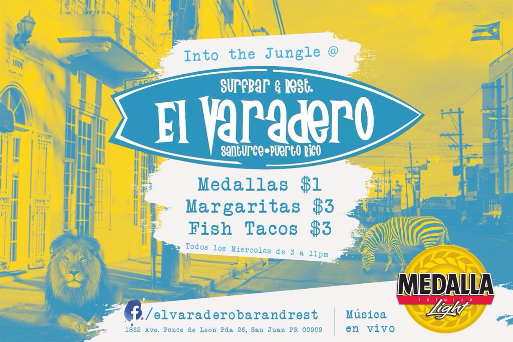 varaderosurfbar's tweet photo. Esta noche celebrando semana 5 de Mayo en el Varadero Margaritas GRATIS 8-10pm para las nenas y en la musica @DjZon2 con el reguetton 🍻🍺🍸 #miercolesdevaradero #VaraderoSanturce https://t.co/sAfZq85VtC