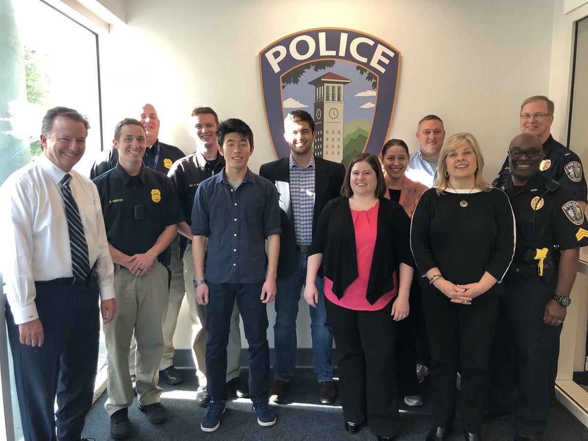 EmoryPolice's tweet photo. Congratulations to our #EmoryPolice Community Police Academy graduates. They spent six weeks getting to know us and learn what we do. Want to participate? Keep an eye on our page for our Fall 2018 dates. https://t.co/Yh8xHvfGSh