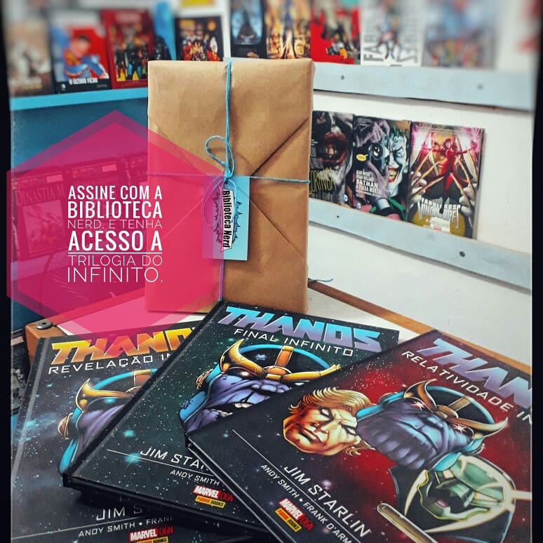 Prepare para ler a trilogia do infinito na Biblioteca Nerd.

Seja nosso assinante e receba nosso pacote de leitura.

#thanos #marvelfilmes #marvelbrasil #guerrainfinita #encadernado #trilogiadoinfinito #revelaçãoinfinita #titalouco