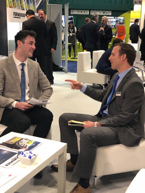 myblujay's tweet image. @Multimodal is well underway with Chris Winstanley getting interviewed for #MeetTheExpert. There&apos;s still plenty of time to join us. We will be here all day tomorrow as well at STAND 8030. #Multimodal18 #BluJaySolutions