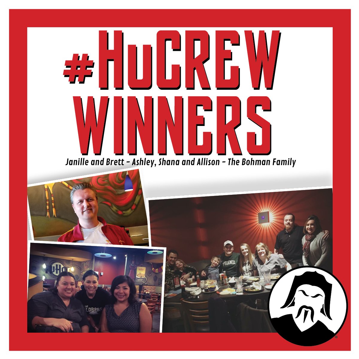 HuHot's tweet photo. HuHot fans are the best! Thanks everyone for submitting your #HuCrew photos! https://t.co/1e1pL3xEH6