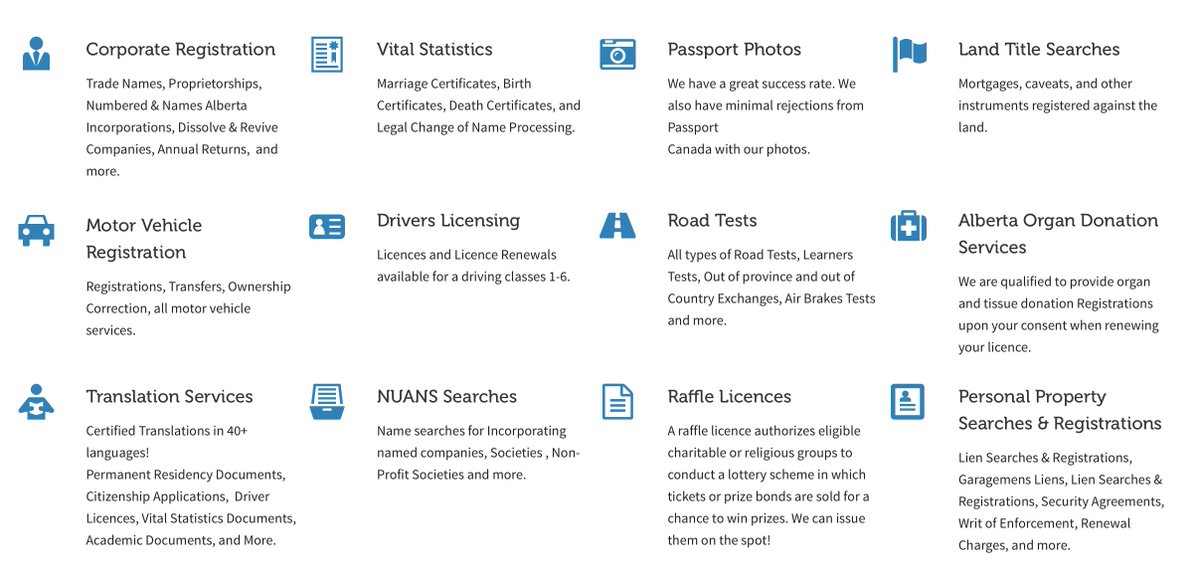 SLakeRegistries's tweet image. In case you'd like to know, here's some of the services we offer! Reach out today, we'd love to help you! #slavelake