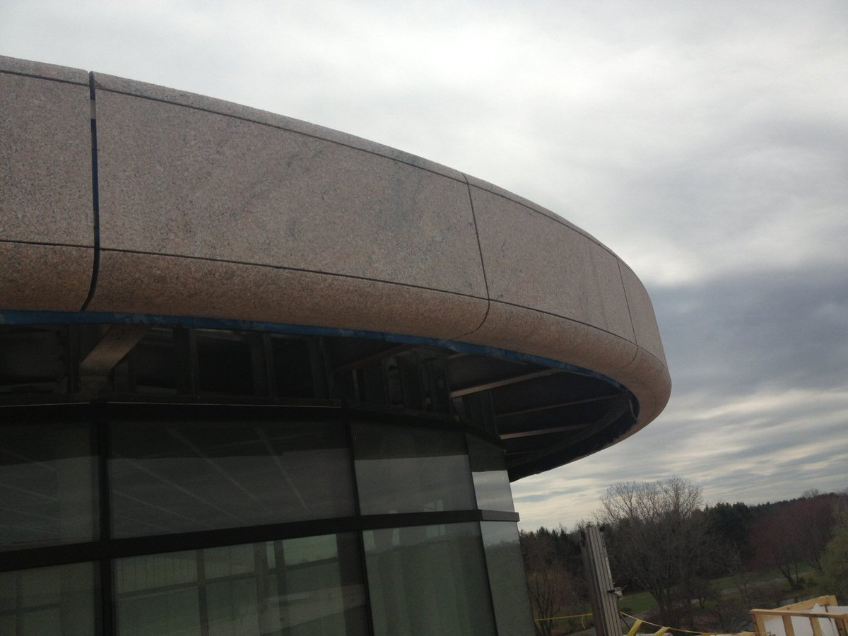 StonePanelsIntl's tweet photo. SPOTLIGHT: CURVED PANELS
Radius panels are a natural fit for StoneLite® as our flexural strength allows the panels to be curved in both concave and convex shapes. StoneLite® interior and exterior curved panels are featured on projects in the U.S., Scotland, and Sweden. https://t.co/YFMV0mi2LV