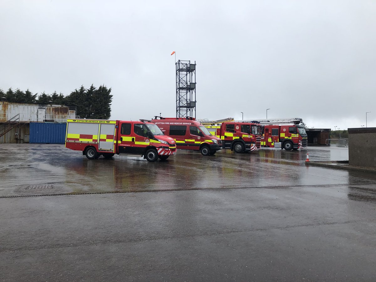 Four brand new appliances, collectively worth over £1 million - A great display of just some of the investment being made by <a href="/fire_scot/">Scottish Fire and Rescue Service</a> to help protect communities across Scotland and to ensure our Firefighters are equipped to meet current risks #Transformation #YourSFRS