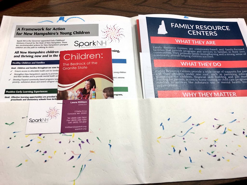 nfkidscount's tweet photo. The @Spark_NH Framework for Action represents policy priorities for #NH’s young children. One important priority is funding a system of Family Resource Centers. Healthy families lead to healthy children. #nhpolitics https://t.co/5ZxuU7bFyz