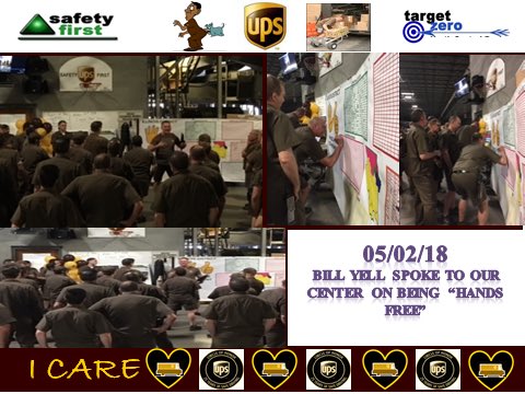 razrback30's tweet image. #UPS Hand Free comes to Palatine (South Center)!!!
Bill Yelle outstanding job w/kicking it off!!! #safebychoice
@IllinoisUPSers 
@Shellab1Shellie