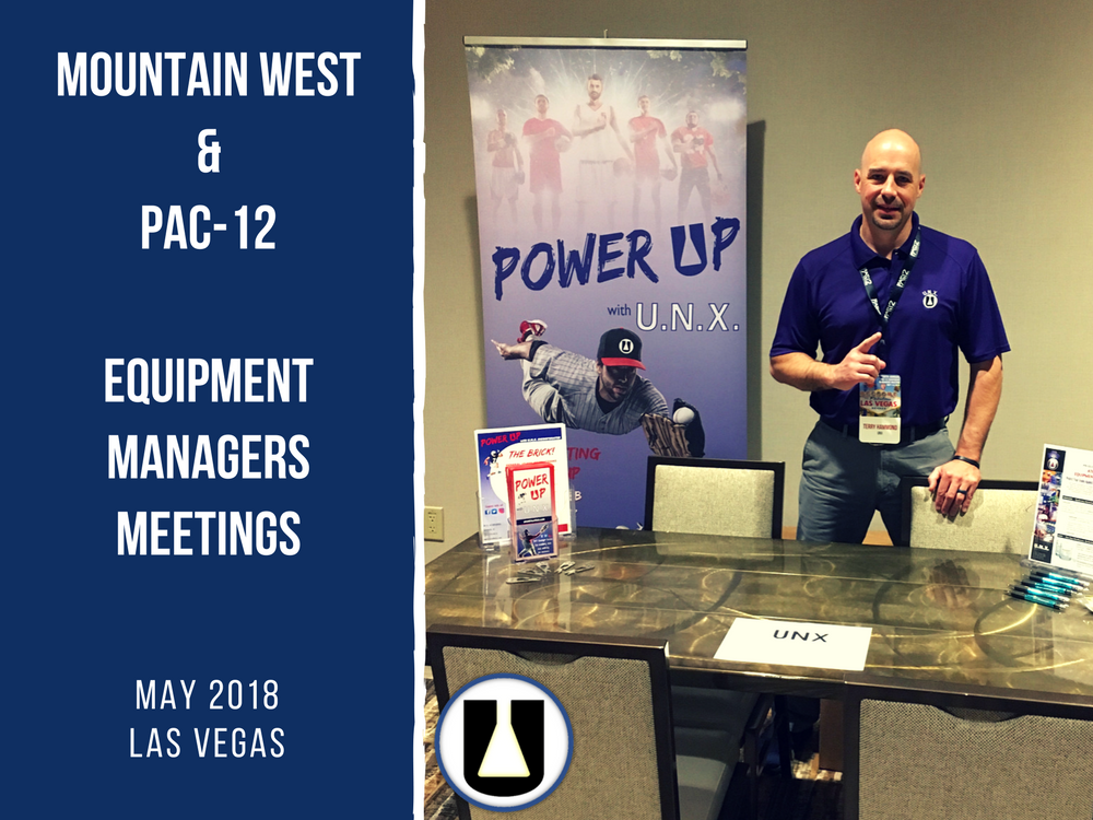 UNXinc's tweet photo. We're on-site and ready to go! Looking forward to a great day at the @MountainWest and @pac12 Equipment Managers Meetings! #Pac12 #MountainWest #LasVegas #TreasureIslandLasVegas #ThisIsUNX #UNXclean #UNXExtremeClean #PowerUp #SpecTakClean https://t.co/EpFS1U2ZF8