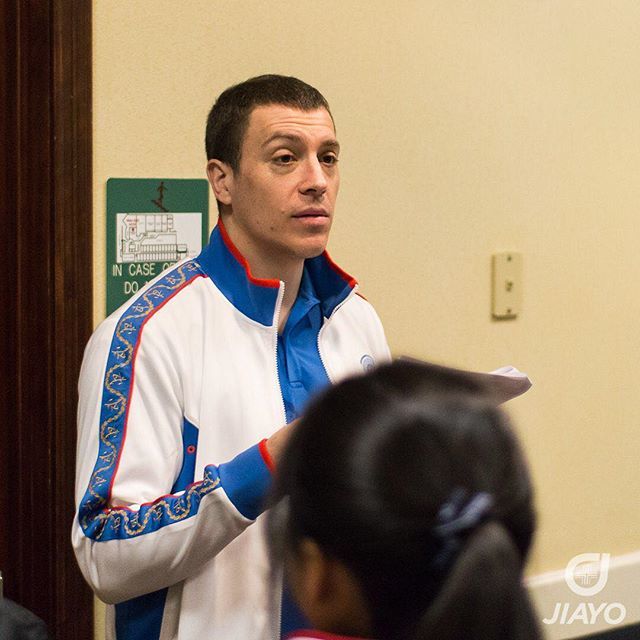 jiayodotcom's tweet photo. Byron Jacobs of the IWUF Technical Committee calls the judges for their theoretical and practical examination at the IWUF International Wushu Judges Training &amp; Certification Course in Lubbock, Texas, USA #iwuf #pawf #usawkf #wushu #taolu #sanda #jiayo https://t.co/8UrEpXy8qY https://t.co/B4bBWgI6DN