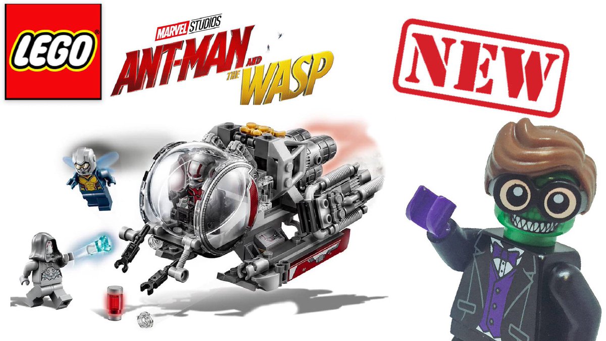 lego ant man and the wasp sets 2018