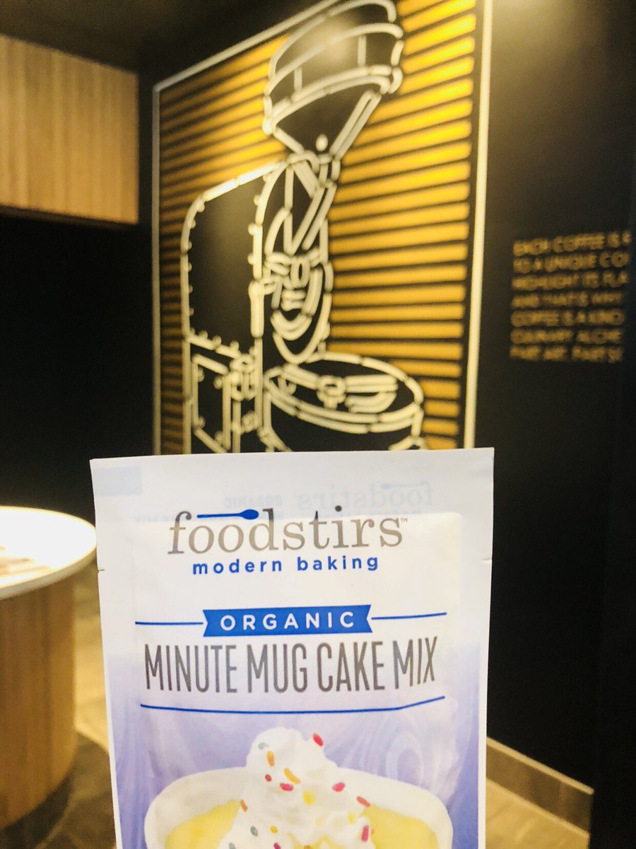 AnnLawrence's tweet photo. Cake on the run has arrived @Starbucks thanks to @foodstirs #eatcake https://t.co/R55anCsouu
