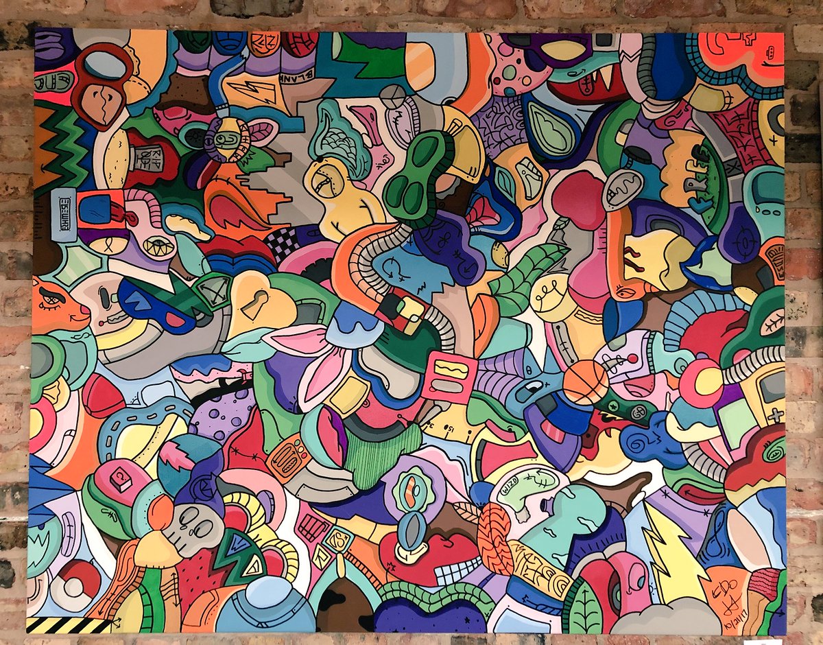 #ArtForSale
Title: Elsewhere
Created: #byEdo
Size: 36 x 48
Inquire for more details
#addmorearts #melloedrama