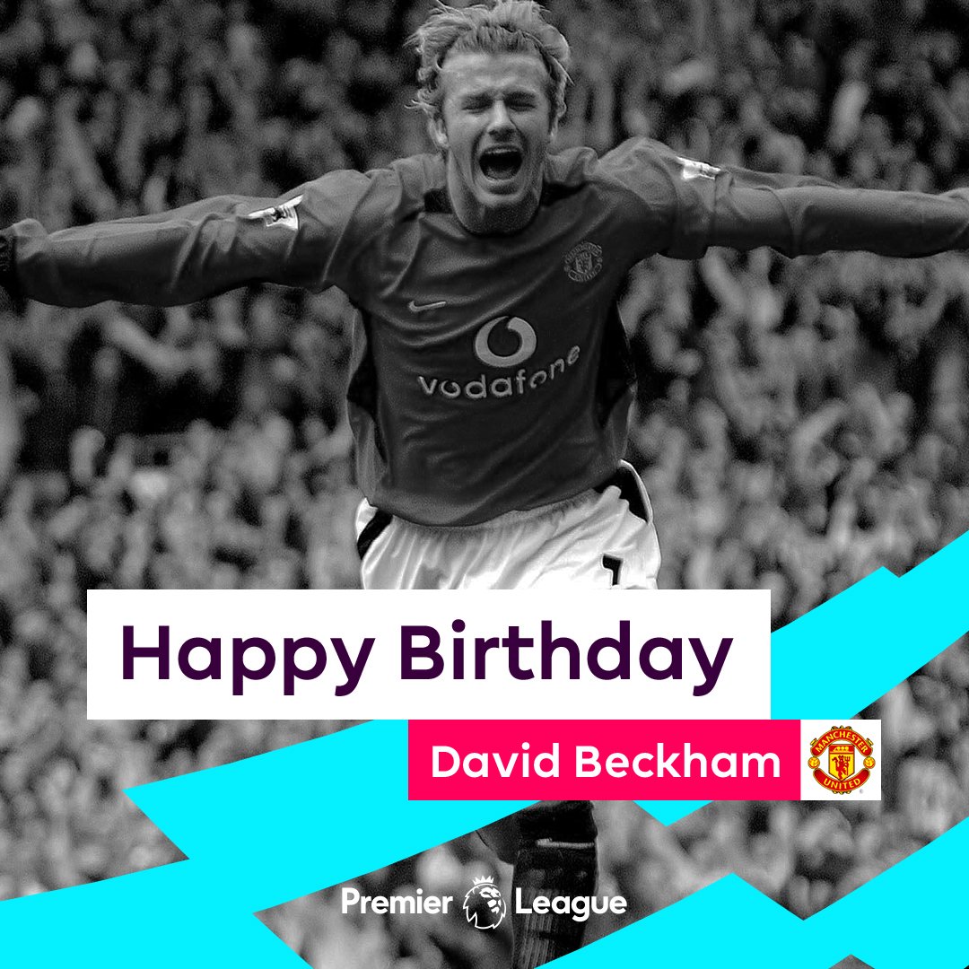 Happy Birthday to the six-time champion, David Beckham!  