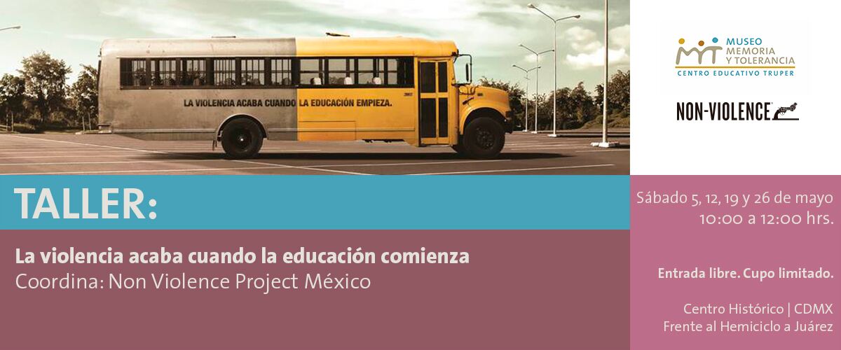 NVPMexico's tweet photo. Comenzamos este sábado, nuestro taller-capacitación Educación para la Paz en el @MuseoMyT #LaViolenciaAcabaCuandolaEducaciónEmpieza inscríbete aquí. 👇
https://t.co/QPmCU3E57f https://t.co/MoiYNvFJf5