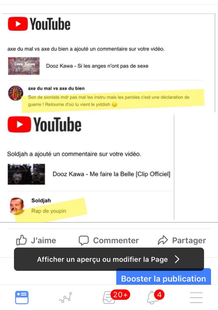 Merci à la classe de 3ème, en CAP néo-nazi, chez qui je fais fureur