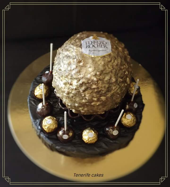 TenerifeCakes's tweet photo. FERRERO ROUCHER TARTA GIGANTE
+34 640 324 876 https://t.co/uvQ3HGf3bQ