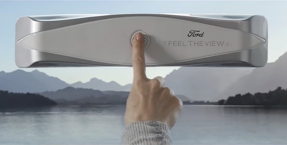 HeadlightNews_'s tweet image. Ford's "Feel The View" technology converts photographs to vibrations of differing intensities, supplement with audio cues to allow blind passengers to see outside the car by touching the window. bit.ly/2jpc4Lq #FeelTheView #Fordmobility