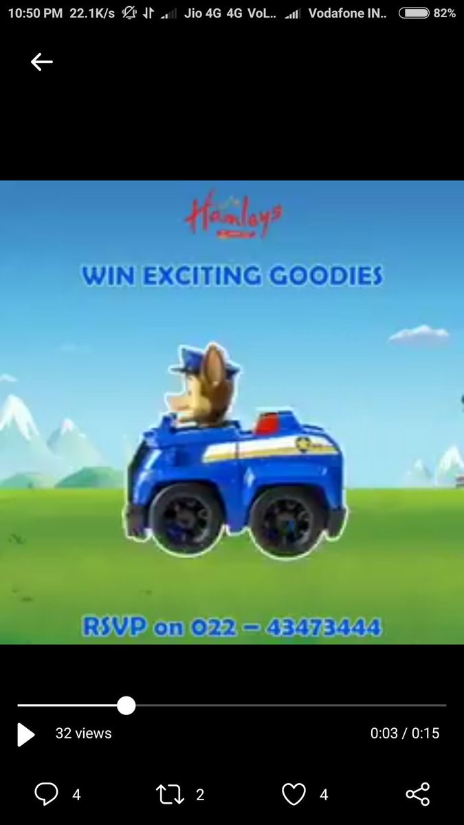 hamleys paw patrol