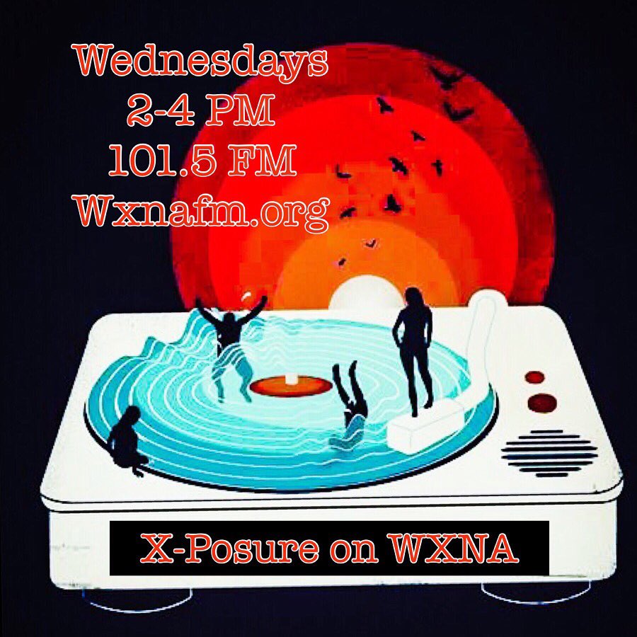 Happy Hump Day! I’m feeling good and have a groovy X-Posure on <a href="/wxnafm/">WXNA 101.5 FM</a> planned for you today, including new tunes from @UMO <a href="/PampaFolks/">ℙ𝔸𝕄ℙ𝔸 𝔽𝕆𝕃𝕂𝕊</a> <a href="/BlackLWhiteL/">BlackLightWhiteLight</a> <a href="/davidhopkinsoff/">David Hopkins</a> <a href="/wussymusic/">Wussy</a> &amp; much more! Tune in from 2-4 PM! 

101.5 FM and WXNAfm.org.
