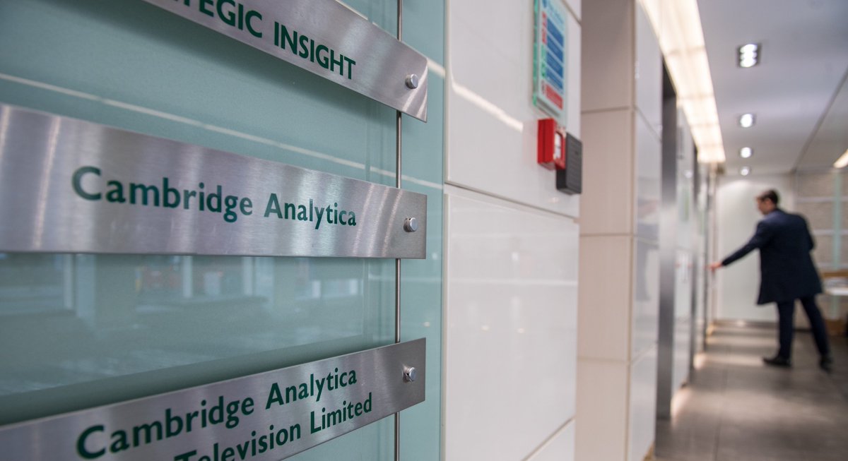 Breaking: Cambridge Analytica Just Shut Down All Its US Offices gizmo.do/MfUuzTn
