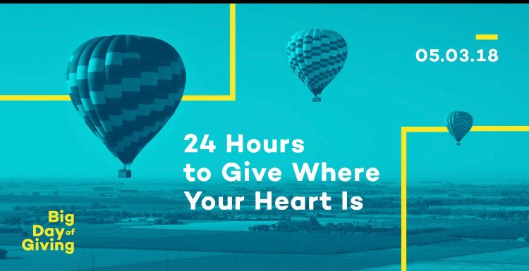 24 hrs away from #BDOG2018. Partner with us to help reach our goal of $10k. Donations have started and we are on our way, but *we need you* to help us get there! 

Schedule a donation today or join in with the Giving Event tmrw. 

bigdayofgiving.org/twinlakesfoodb…