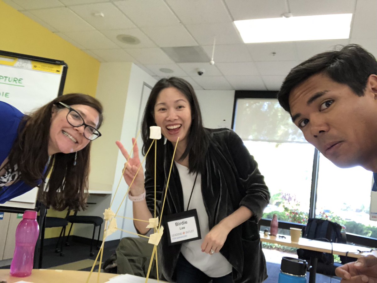 b5lee's tweet photo. Marc trying hard to marsh-mellowing out during this challenge #wrapture #intuitlife https://t.co/XMFvaeGceD