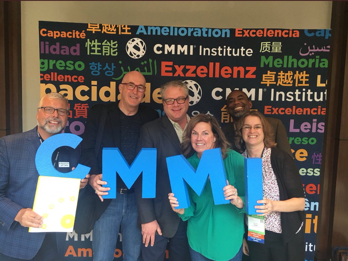 agilecxo's tweet photo. Our first North American Partner!  #capabilitycounts2018. #broadsword #cmmi https://t.co/bSPV0YJs9w