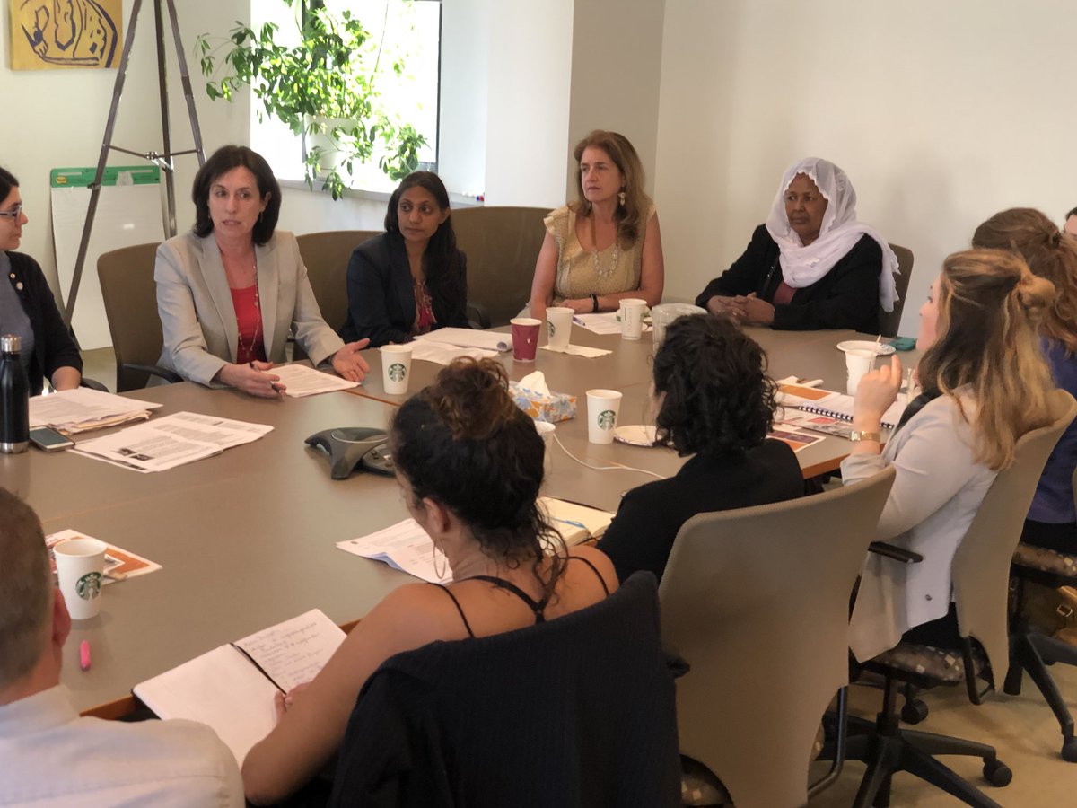 Exploring public private partnerships to support immigrant and refugee communities including <a href="/EnglishNB_EW/">EngNewBostonians-EW</a> on innovative approaches to teaching Eanglish @PAIRProject_Bos <a href="/MassLawReform/">Massachusetts Law Reform Institute</a> on importance of legal services &amp; Hyams foundation on role of philanthropy #WCTE18