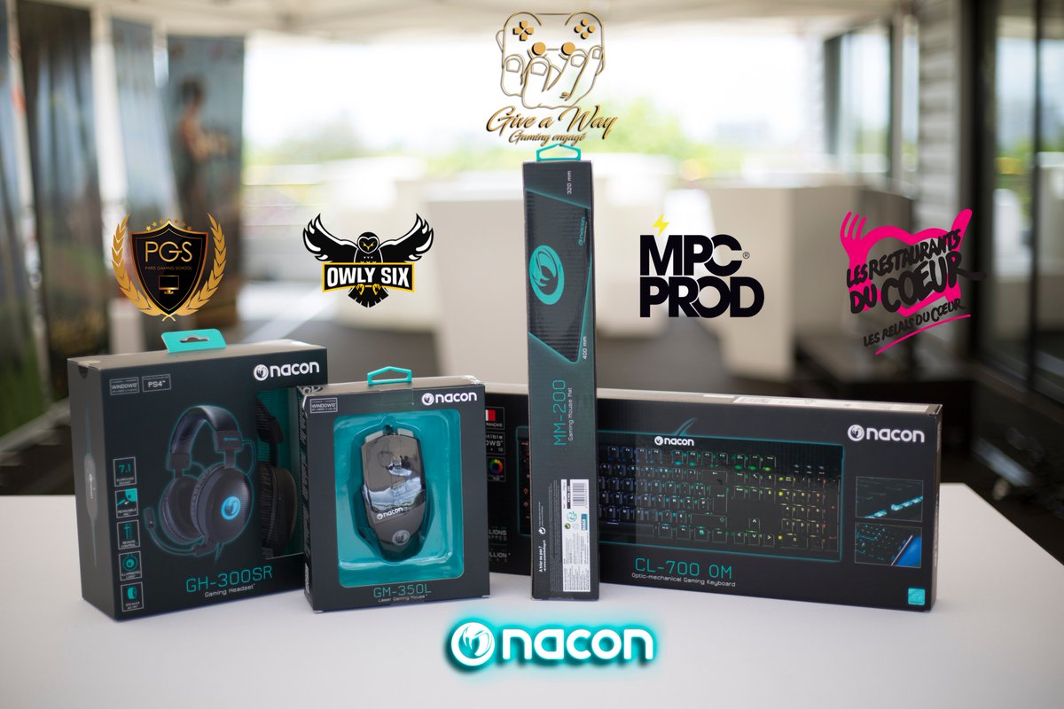 PGSchool75's tweet image. 🎁 #Concours

Pour vous remercier de votre générosité auprès des @restosducoeur lors du #BattleRoyaleduCoeur , notre partenaire @NaconFR vous offres un set up complet ! 😎

🔷RT + Follow @PGSchool75 

🗓️TAS 12/05/2018