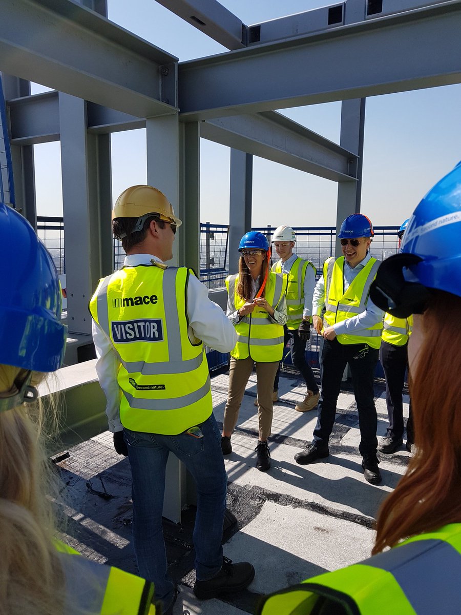 AtlasEC1's tweet image. .@AtlasEC1 recently celebrated an exciting milestone! The building reached its full height with the last of the steel frame put in place, officially topping the 40-storey building out. @ArcadisUK @ScottBrownrigg @MaceGroup