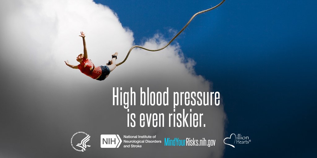 NINDStrials's tweet photo. A7: #Highbloodpressure may increase the risk for stroke &amp; #dementia later in life. https://t.co/m5mTCf0axp #BrainforLife https://t.co/09uH2HJNFr