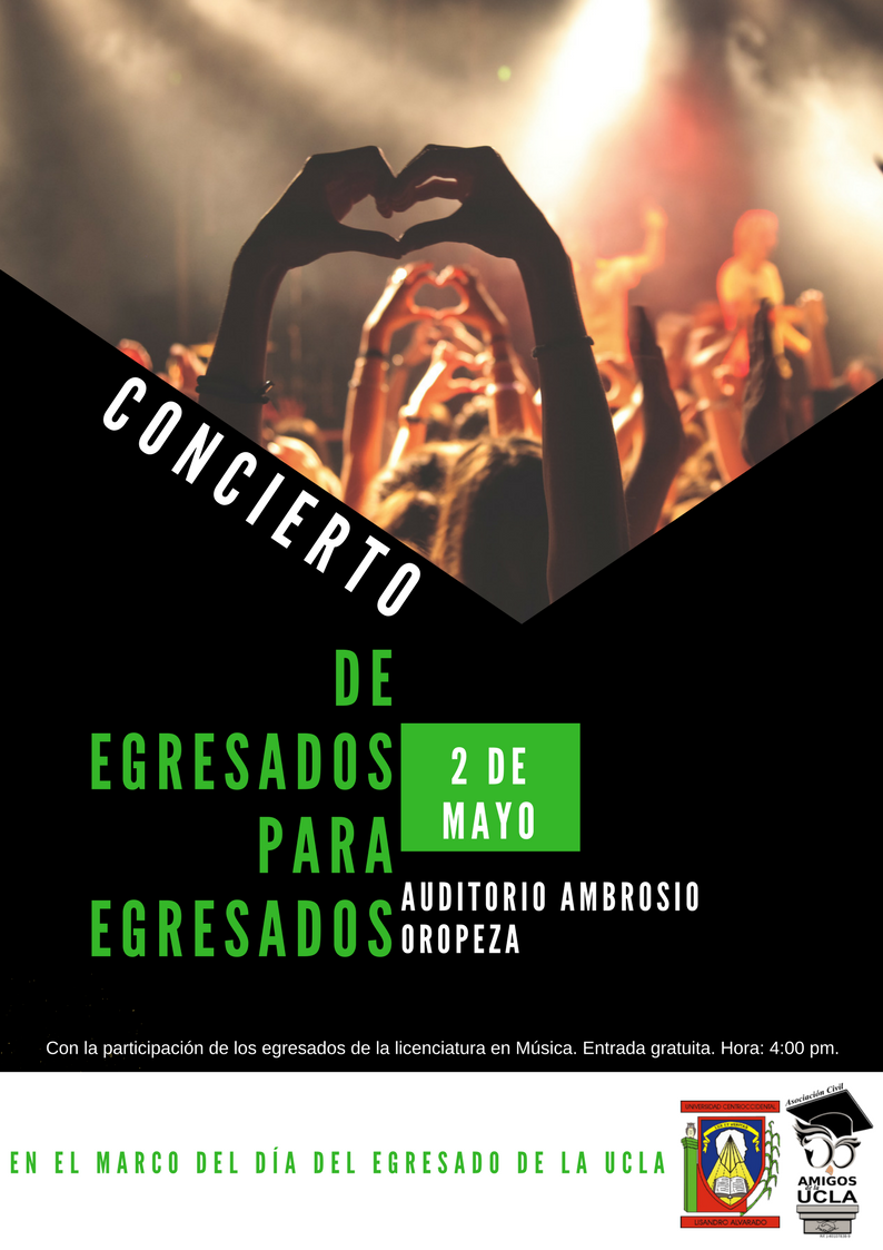 AmigosUCLA's tweet photo. Los músicos ya están ensayando para el concierto que darán hoy #2May para celebrar el día del egresado de la UCLA, a las 4:00 pm., en el auditorio Ambrosio Oropeza 
#OrgulloUclaísta https://t.co/kjNyFc8CtZ