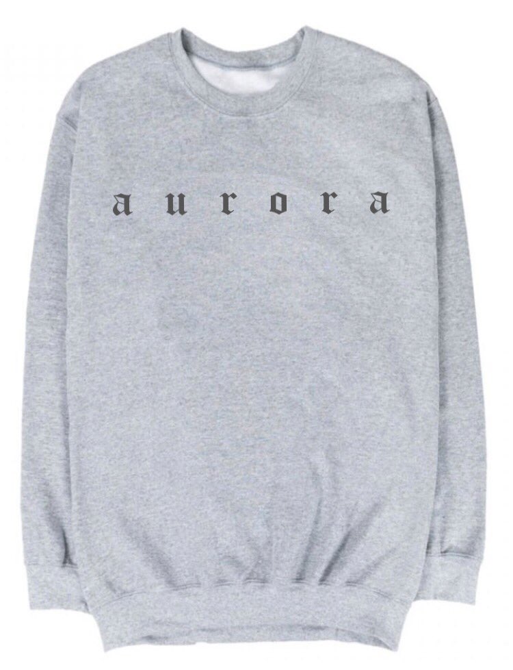 tothegrcve's tweet photo. Guys I was bored so I made aurora concept merch https://t.co/n21RcB8HYY