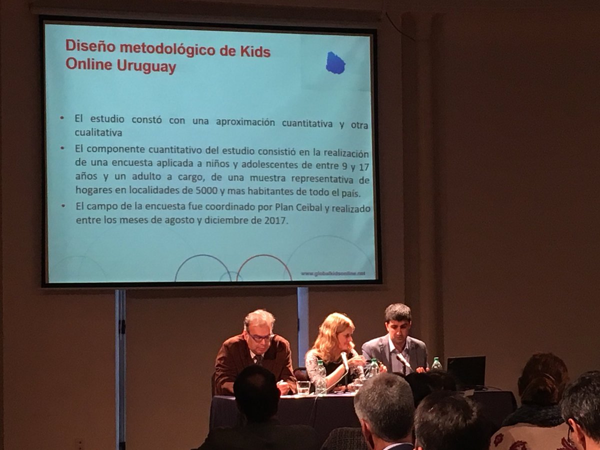 UNICEFuruguay's tweet photo. .@CeciliaHughes25: #KidsOnlineUY se compone de una encuesta a niños y sus adultos responsables, y de un estudio cualitativo bajo la metodología #RErights. Conocé la investigación en https://t.co/LAdfUkuA9o https://t.co/UCUPERXm5k
