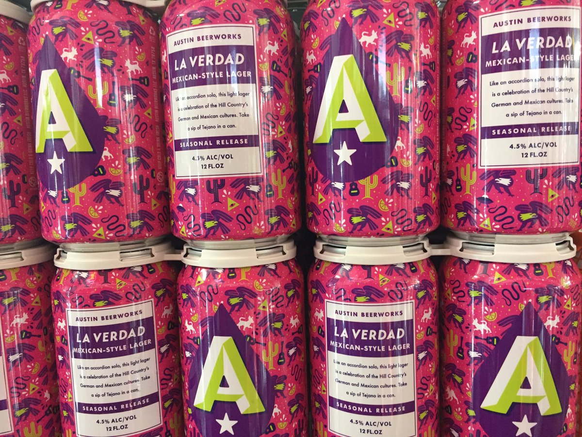 LA VERDAD Seasonal just arrived <a href="/AustinBeerworks/">Austin Beerworks 🪙</a> <a href="/austincraftbeer/">Austin Craft Beer</a> <a href="/guysdrinkinbeer/">Guys Drinking Beer</a>