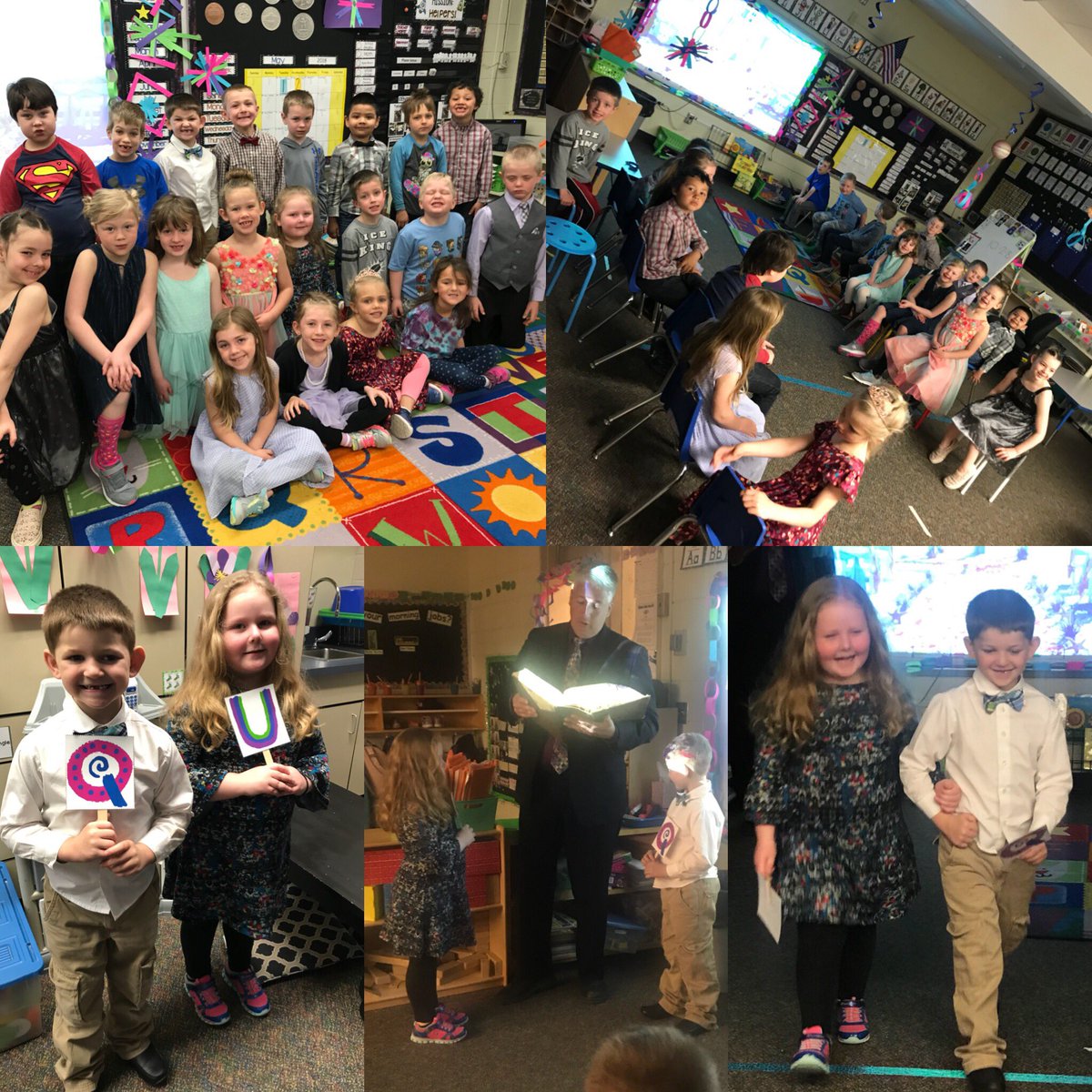 KindersBaum's tweet photo. Congratulations to Q &amp; U on their marriage today!! #kindergarten #Q&amp;Uwedding https://t.co/A3ly7RPJ9q