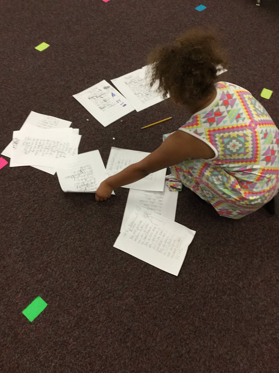 DrMacieKerbs's tweet photo. These 2nd grade poets are working hard on revising their poems in preparation of their poetry writing celebration next week! #EMSWrites #EMSProud @LizzieHaeder @SaginawElem https://t.co/fEJ2VR0AW4