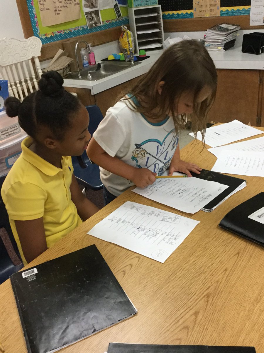 DrMacieKerbs's tweet photo. These 2nd grade poets are working hard on revising their poems in preparation of their poetry writing celebration next week! #EMSWrites #EMSProud @LizzieHaeder @SaginawElem https://t.co/fEJ2VR0AW4