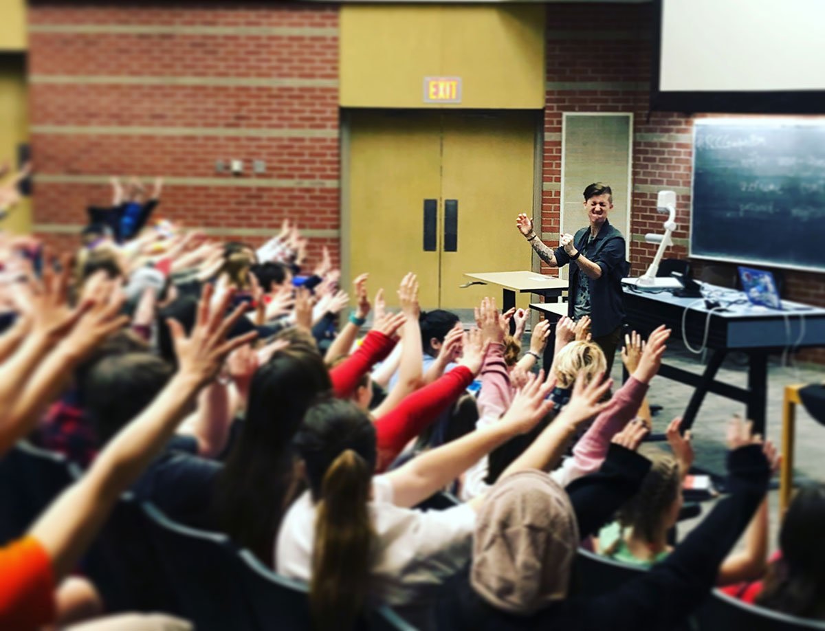 Upper Grand DSB (@ugdsb) on Twitter photo ICYMI: UGDSB students speak their truth and show the love at annual Rainbow Coalition Conference ow.ly/MFHy30jNqbz #RCCGuelph2018 <a href="/rccguelph/">Rainbow Coalition</a> ICYMI: UGDSB students speak their truth and show the love at annual Rainbow Coalition Conference ow.ly/MFHy30jNqbz #RCCGuelph2018 <a href="/rccguelph/">Rainbow Coalition</a>